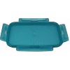 Snapware Airtight Replacement Lid 1.5L 6 Cup 8x6" Transparent Blue,