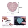 Adunsiaoto Car Push Start Button Decorative Protective Cover, Car Engine