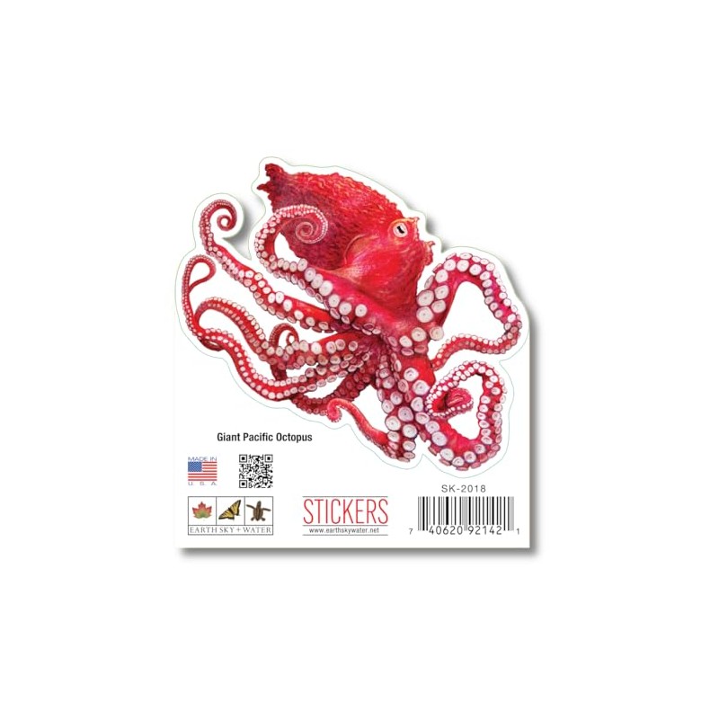 Earth Sky + Water - Giant Pacific Octopus - 3.5_