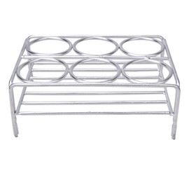 Crucible Holder 6 Holes 36mm Hole Diameter Chrome Plated Nickel Wire Crucible Support