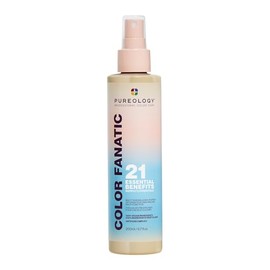 Pureology Color Fanatic Multi-Tasking Leave-In Spray - Detangling & Frizz Control, 21 Benefits for All Hair Types, Heat Protection, Infused with Coconut & Camellia Oils, Color Safe, Vegan