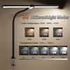 JKFIPKHI LED Desk Lamp for Home Office,Eye-Caring Desk Light with