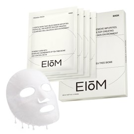 Mascarilla Trouble Patch  Mascarilla Coreana Hidratante Y Purificante Con Árbol De Té, Efecto Succionador De Poros Para Controlar El Sebo Y La Grasa, 
