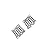 U Shape Hair Finishing Fixer Comb, Invisible Fringe Comb Clip,