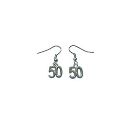 50th Birthday Earrings