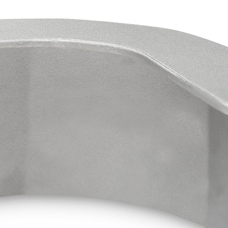G-PLUS Silver Pontoon Boat Aluminum Corner Cap F-22 C-shaped 1-1/2