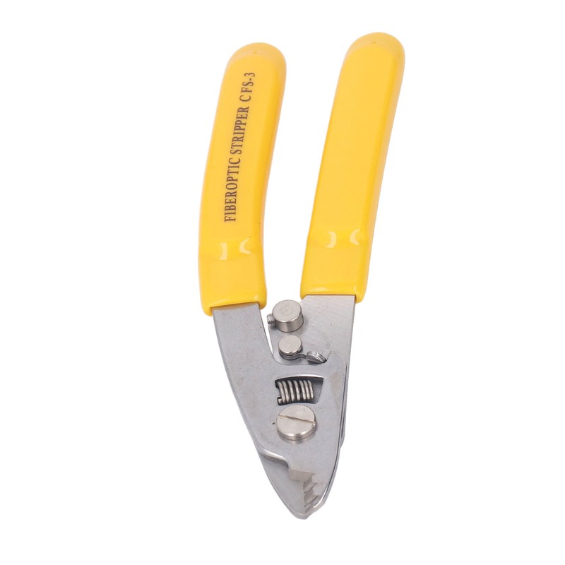 Fiber Optic Stripper Stainless Steel 3 Port Hole Cable Wire