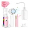 Shampoo Espuma Para Pestañas Y Brocha Para Extensiones Kit