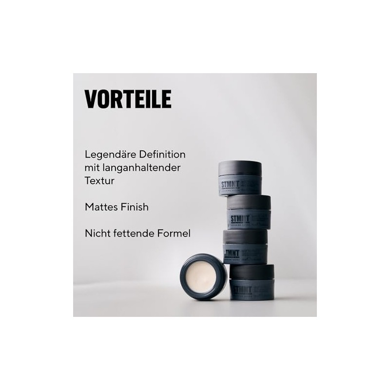 STMNT STATEMENT GROOMING GOODS Matte Paste | Mattes Finish |