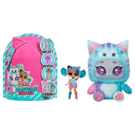 LOL Surprise Tweens Costume Surprise Emma Emo Fashion Doll with Inflatable Teal Kitty Pet Costume and Multiple Surprises Including Fabulous Fashions & Accessories – Great Gift for Kids Ages 4+