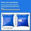 12 Pack Swimming Pool Cover Weights - 0.4 mm PVC