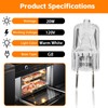 meeeyya 3Pcs 120V 20W Halogen Light Bulbs Replacement Compatible with