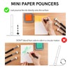 Briartw 20 Pcs/Pack Sponge Applicators, Mini Paper Pouncers for Card