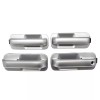 Unbranded 4Pcs For 2015-2020 Ford F-150 F150 Ingot Silver Door