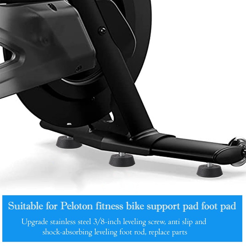 4 Pack Leveling Screw Foot Pads for Peloton Bike Replacement