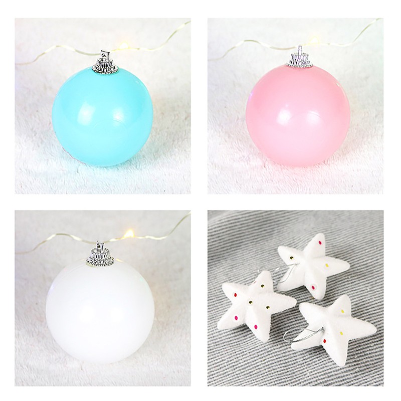 Mini Macaron Blue Christmas Tree Tabletop Xmas Tree with LED