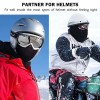 Unbranded Winter Windproof Fleece Ski Full Face Mask Neck Warm