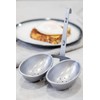 KitchenCraft Double Egg Poacher Cups Non-Stick, 2 Egg Poacher, 13