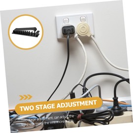 Operitacx 3 Sätze Kabel Organizer Clips Verstellbare Kabelhalter Für Kopfhörerkabel Desktop Kabelmanagement Für Handy Usb Computer Für Schlafzimmer Büro Auto 4 Stück * 3