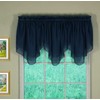 Today's Curtain Emelia Original Voile Ascot 25", Navy, 40" W