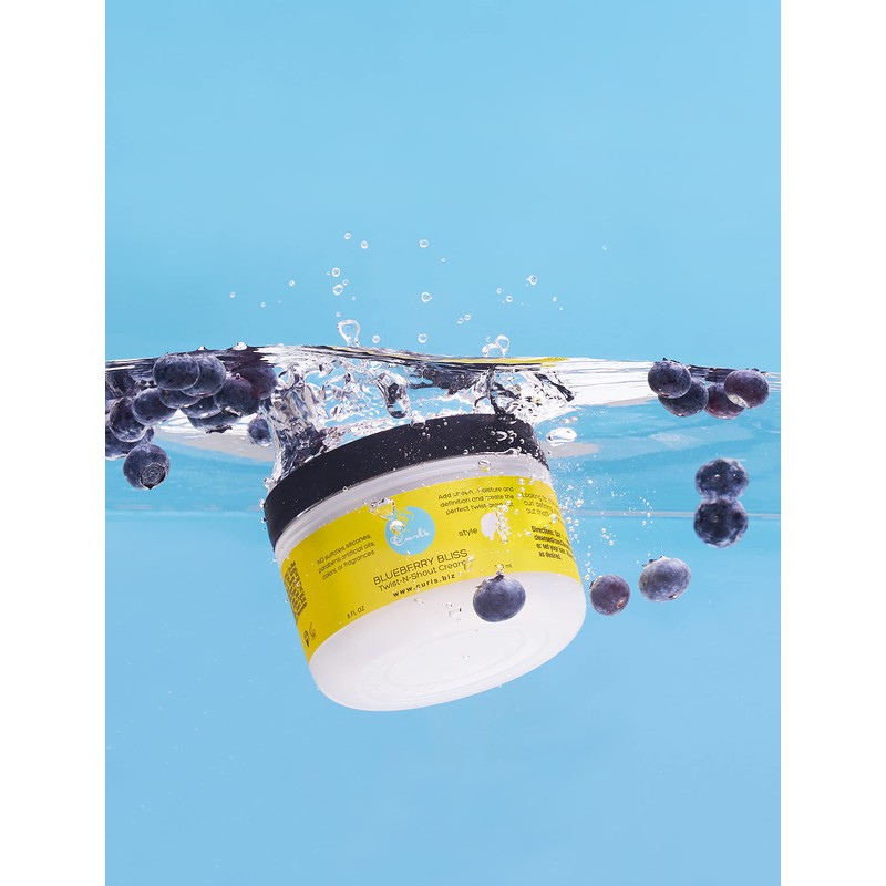 Curls Blueberry Bliss Twist-N-Shout Cream - 8 oz, for the