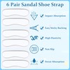 Cutecrop 6 Pair Sandal Shoe Strap Extender Heel Sandal Strap