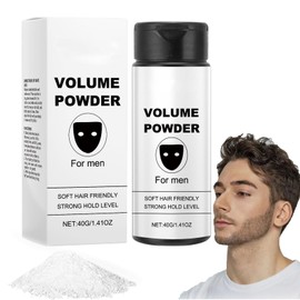 Texture Powder for Men, Hair Styling Powder for Men, Volume Powder Hair for Men, Styling Powder Matt, Based Texture Powder, Easy to Apply, Long-Lasting Hold, Create Natural Look