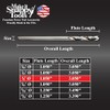 Snappy Tools 1/8" Extra Length HSS Hinge Bit Drill -