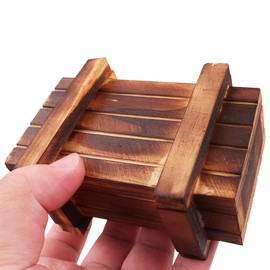 WANGCL 6 Pieces Remote Control Car Roof Rack Accessories with Luggage Net Mini Red Tool Box Wooden Box Shovel for 1/10 RC Car RC Crawler Monster Trucks Compatible with TRX4 SCX10/D90