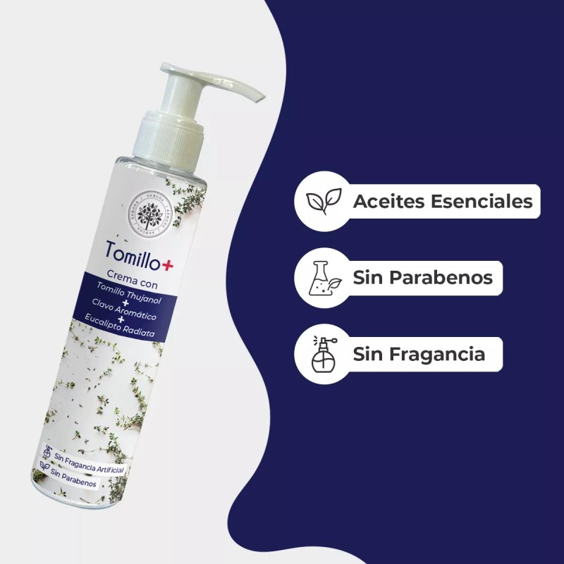 Arbora Crema De Tomillo Thujanol Premium 90 Ml Efectividad Máxima