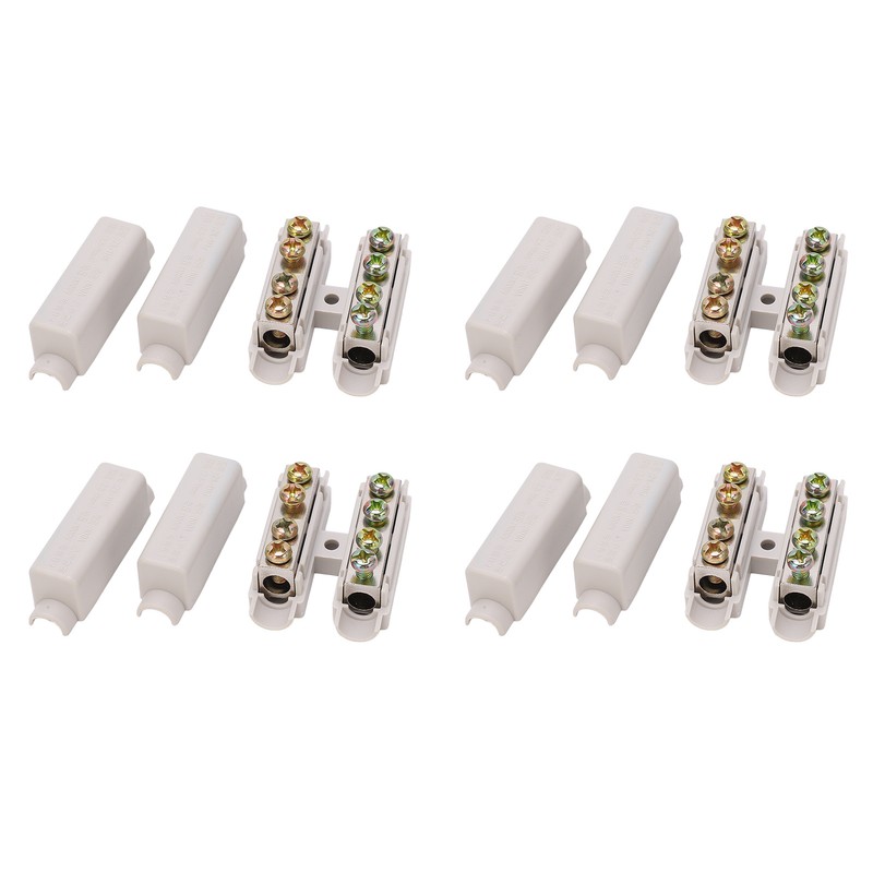 4pcs ZK 1116 Wire Connector 1000V 100A Brass Conductor 2