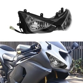 TCMT Headlight Headlamp Assembly Fit For Kawasaki Ninja ZX6R ZX-6R ZX636 2005 2006 05