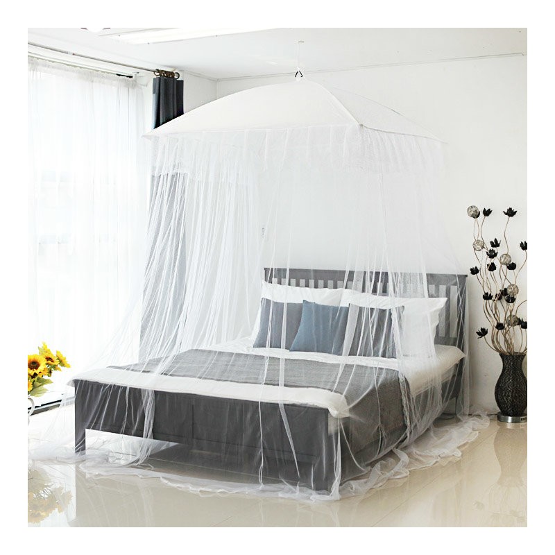 Gallery Deco Premium Bed Canopy Mosquito Net, Modern Luxury Frill