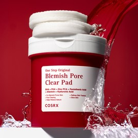 COSRX One Step Original Blemish Pore Clear Pad 100 sheets, 1 piece / 코스알엑스 원스텝 오리지널 블레미쉬 모공 클리어 패드 100매, 1개