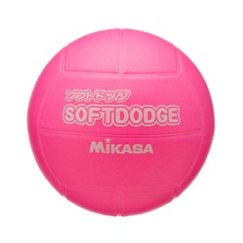 Mikasa Soft Dodgeball, 23.6 inches (60 cm) (For Toddlers to Elementary School Students), 7.1 oz (200 g), Pink LD-P