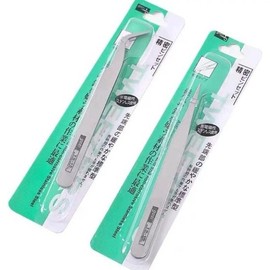 [MELN6095_62_62] Ultra-fine Eyelash Sebum Extraction Tweezers Tweezers - Straight/FREE / [MELN6095_62_62]속눈썹 초미세 피지뽑는핀셋 핀셋 집게 - 일자／FREE