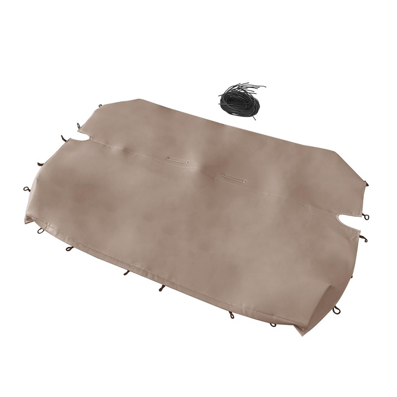 Tokinng Universal Full Size Bench Pickup Truck Seat Cover Beige,