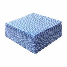 JEBBLAS Handi Wipes Reusable Cloths Dry Cleaning Cloths Dish Towel Dish Cloths Handy Cleaning Wipes,Pack Of 50, Blue