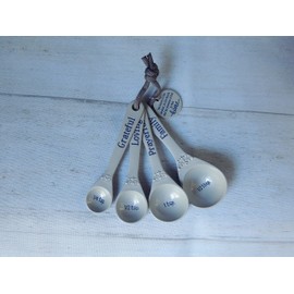 Cathedral Art Abbey & CA Gift In This Home Measuring Spoon Set of 4