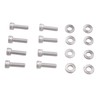 Exhaust Manifold Screw Set 205062044 Easy Installation Stainless Steel Pipe