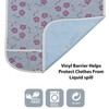 Personal Touch Ladies Adult Bib with Crumb Catcher Velcro Closure