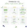Vitamin D3, 10,000 i.e. + Vitamin K2, 200mcg Menaq Uinon
