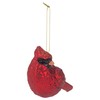 RAZ Imports 5.25" Cardinal Ornament Glass #3824679