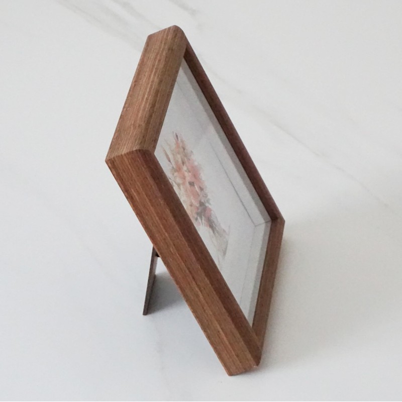 7X7 Wooden Picture Frame, 7X7 Square Picture Frame with 5x5