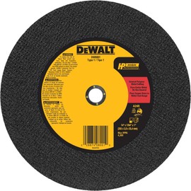 DEWALT 14" Chop Saw Blade, Metal Cut-Off Wheel (DW8001)