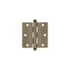 Square hinge 3 ', old, round