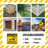 BTHUKO Safety Sign 12x12 inch, Danger Sign Watch Out for