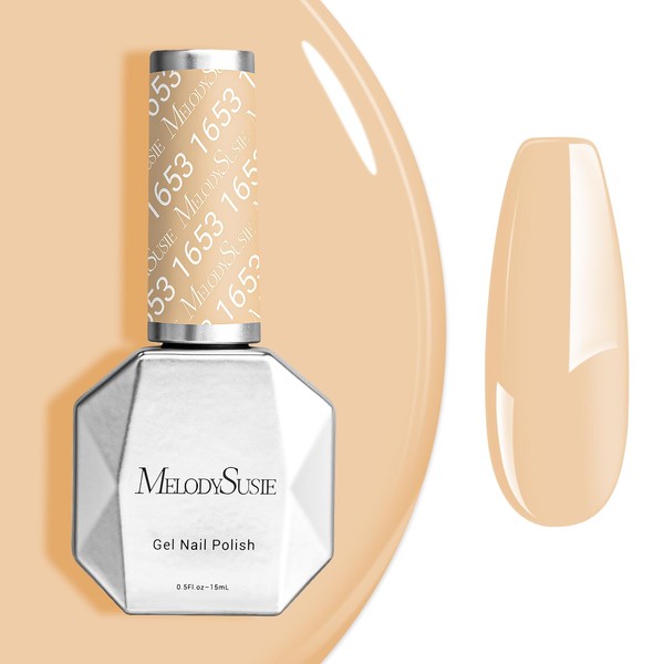 MelodySusie MelodySusie Nude Gel Nail Polish,0.5fl oz Soak Off UV
