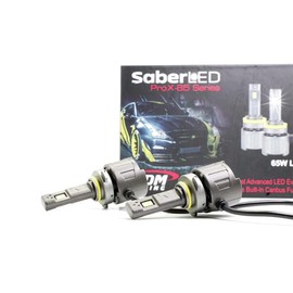 Saber Prox 65W Fog Light Bulbs,14000LM/PR,Replacement for Cars, Play and Plug,Yellow--FBA(9005 / 9006 / 9012 / H10)