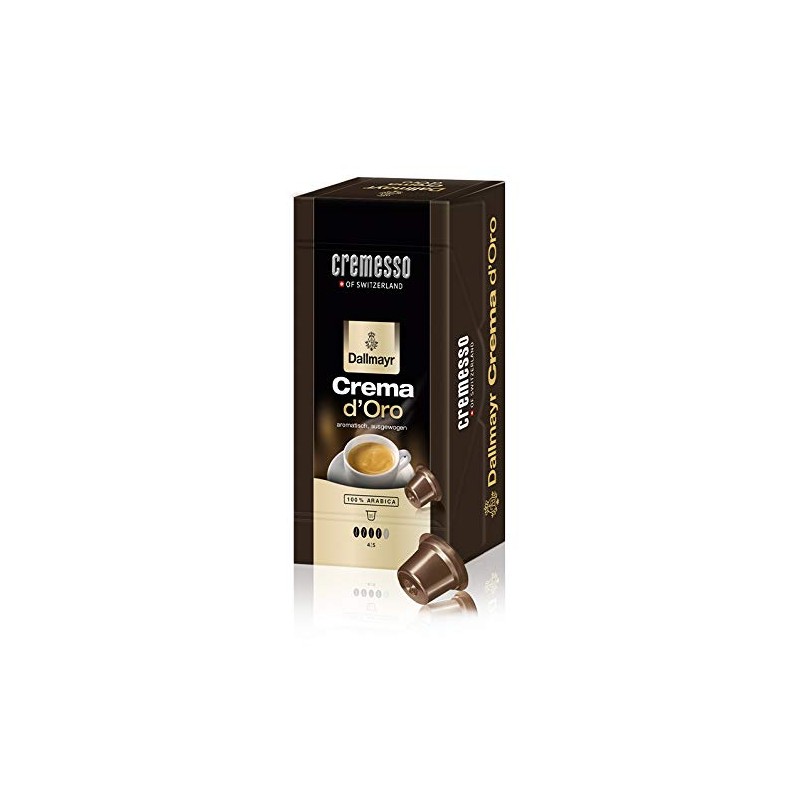 Cremesso Dallmayr Crema d'Oro Coffee Capsules Pack of 16